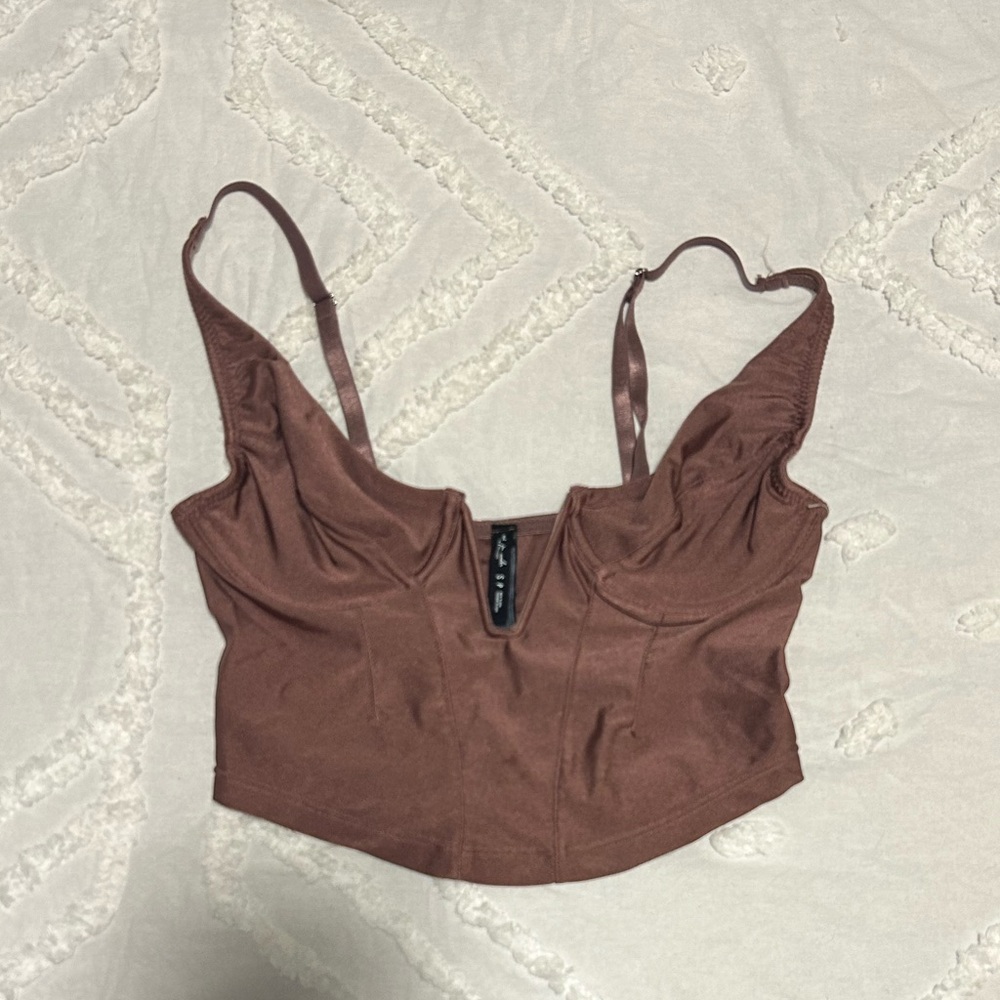 URBAN OUTFITTERS OUT FROM UNDER CORSET TOP